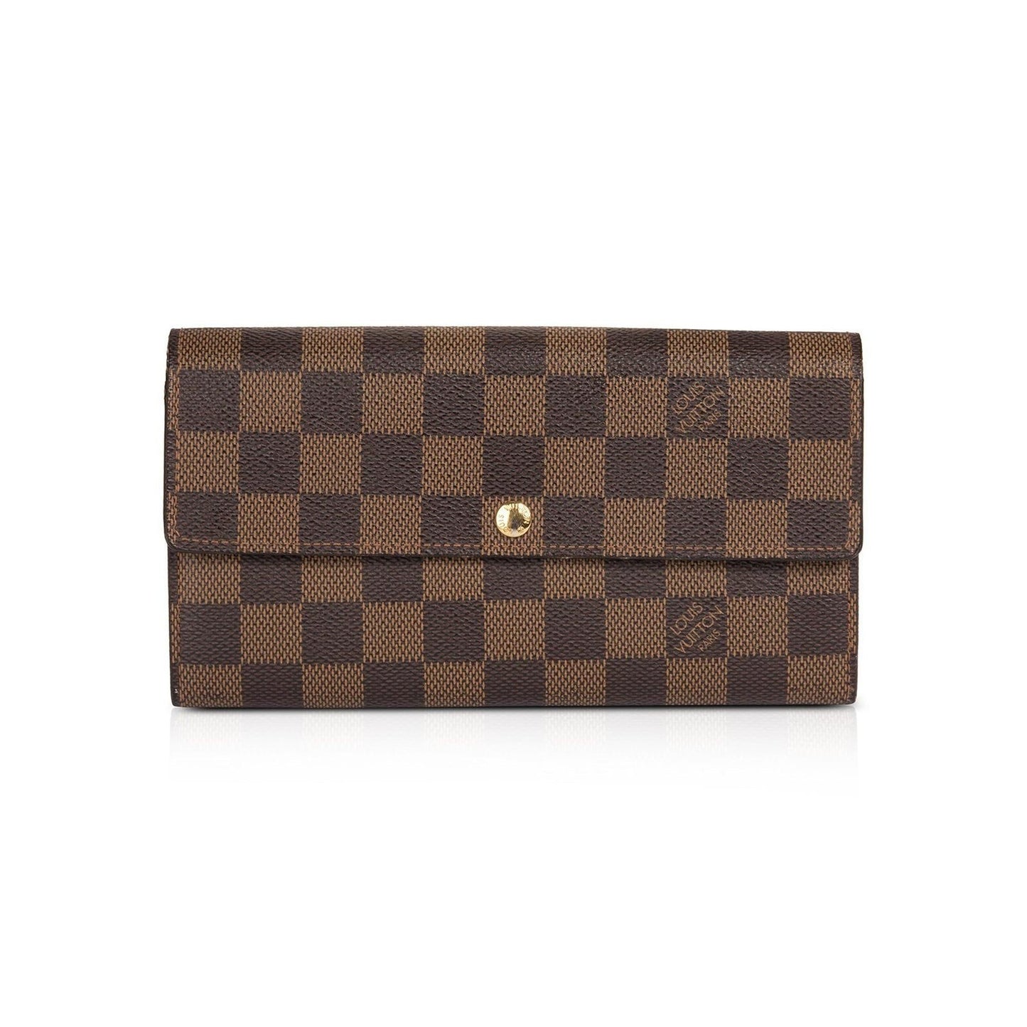 Louis Vuitton Damier Ebene Sarah Wallet