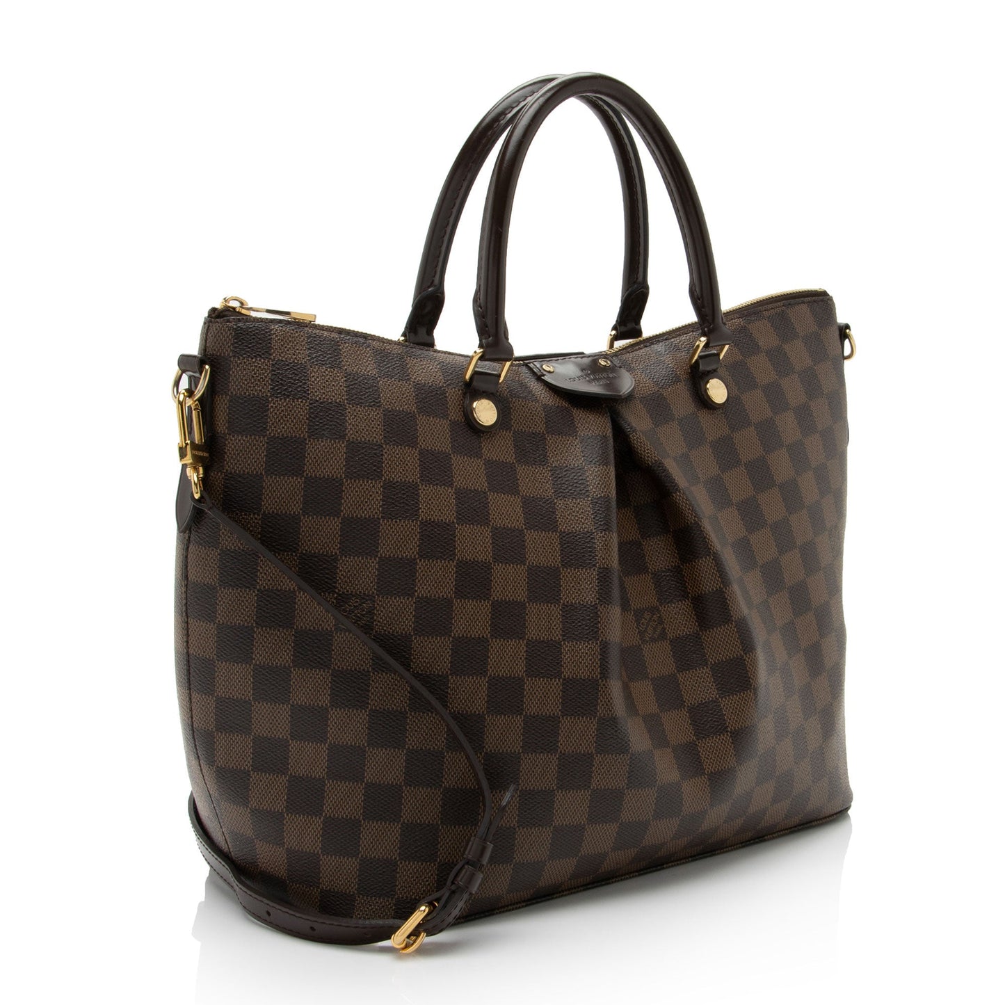 Louis Vuitton Damier Ebene Siena GM Satchel (SHF-ou9r6S)