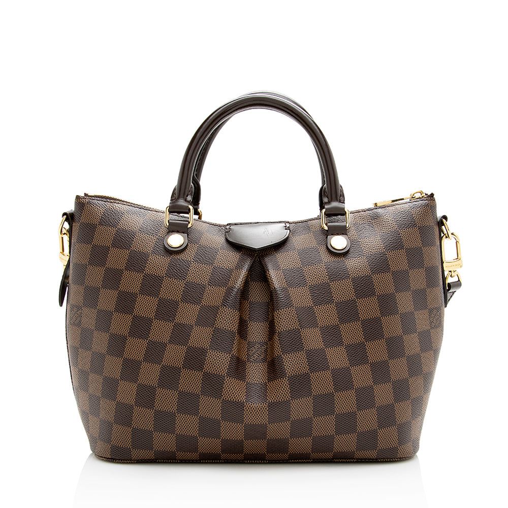 Louis Vuitton Damier Ebene Siena PM Satchel (SHF-20984)