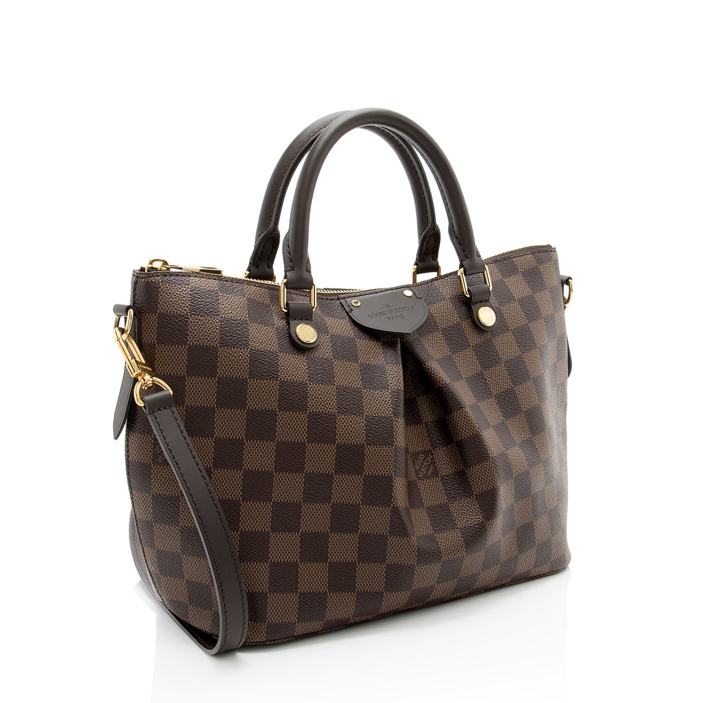 Louis Vuitton Damier Ebene Siena PM Satchel (SHF-5ClRt1)