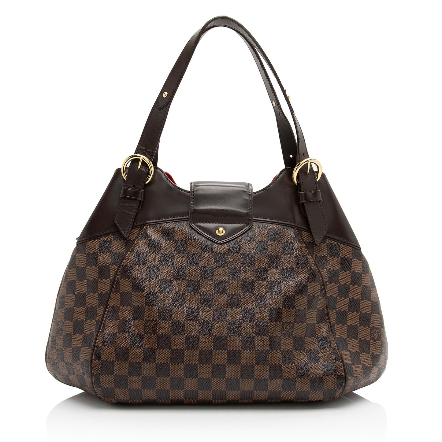 Louis Vuitton Damier Ebene Sistina GM Shoulder Bag (SHF-23441)