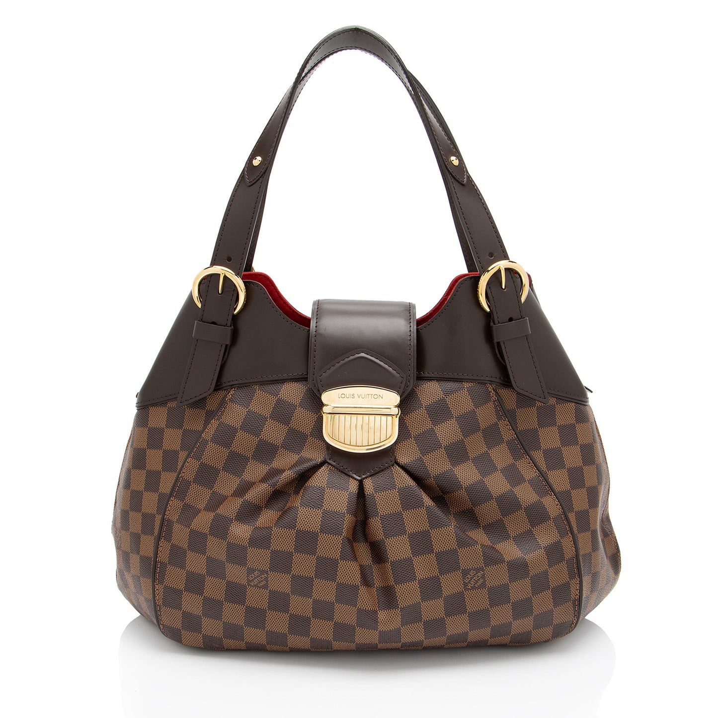 Louis Vuitton Damier Ebene Sistina GM Shoulder Bag (SHF-TDwhUH)