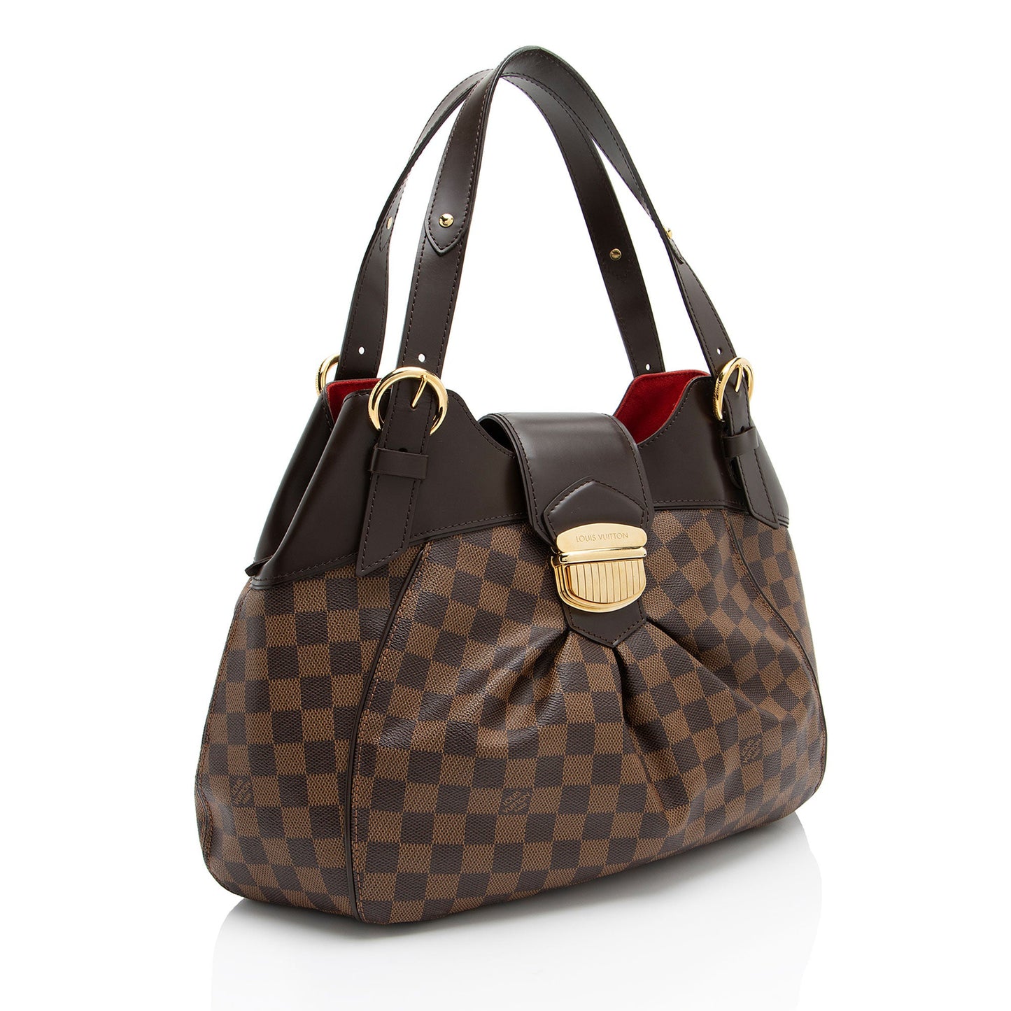 Louis Vuitton Damier Ebene Sistina GM Shoulder Bag (SHF-TDwhUH)
