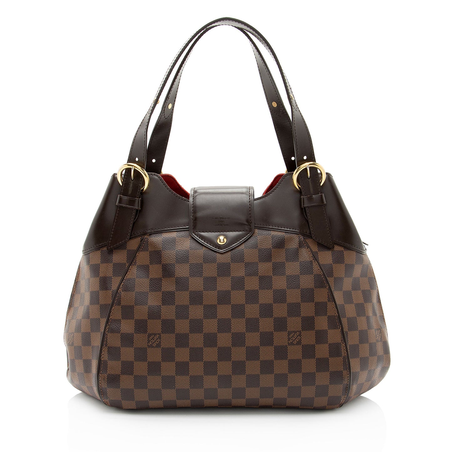 Louis Vuitton Damier Ebene Sistina GM Shoulder Bag (SHF-edLw1p)