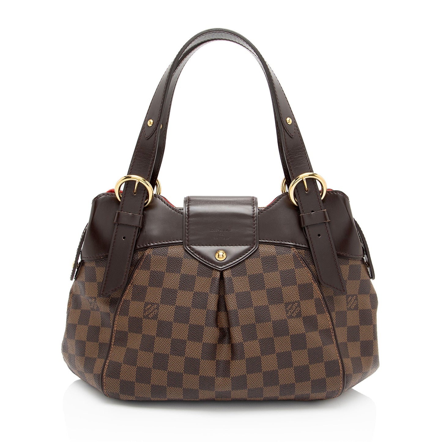 Louis Vuitton Damier Ebene Sistina PM Shoulder Bag