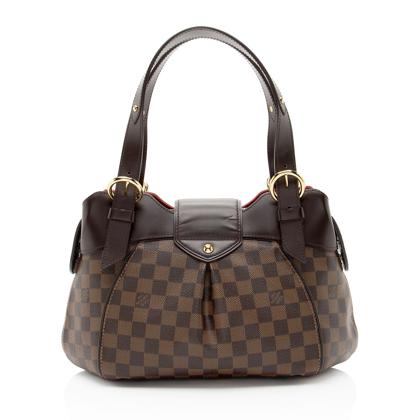 Louis Vuitton Damier Ebene Sistina PM Shoulder Bag
