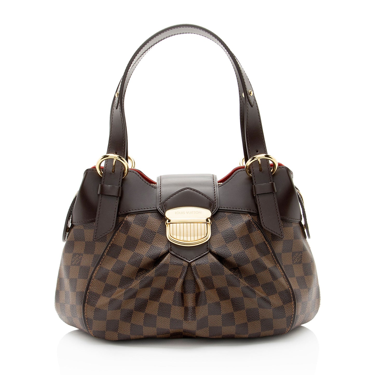 Louis Vuitton Damier Ebene Sistina PM Shoulder Bag