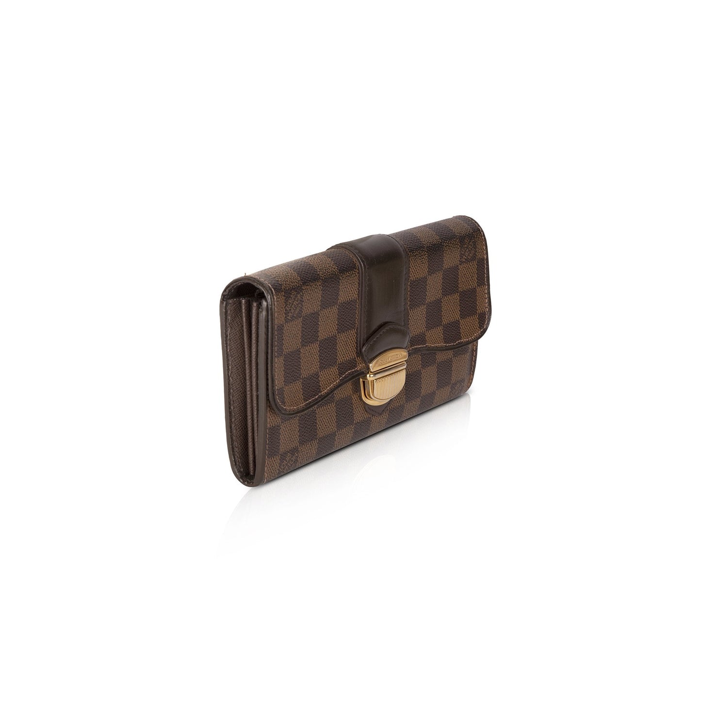 Louis Vuitton Damier Ebene Sistina Wallet