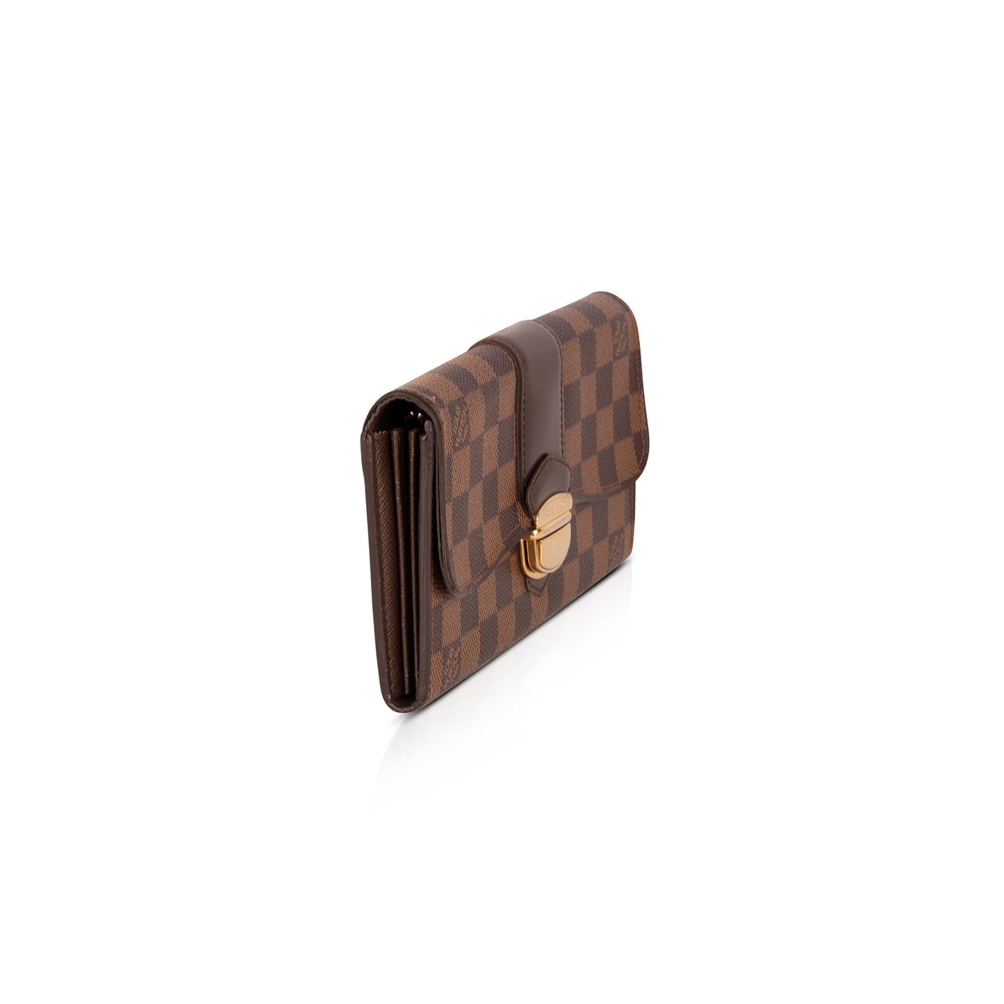 Louis Vuitton Damier Ebene Sistina Wallet