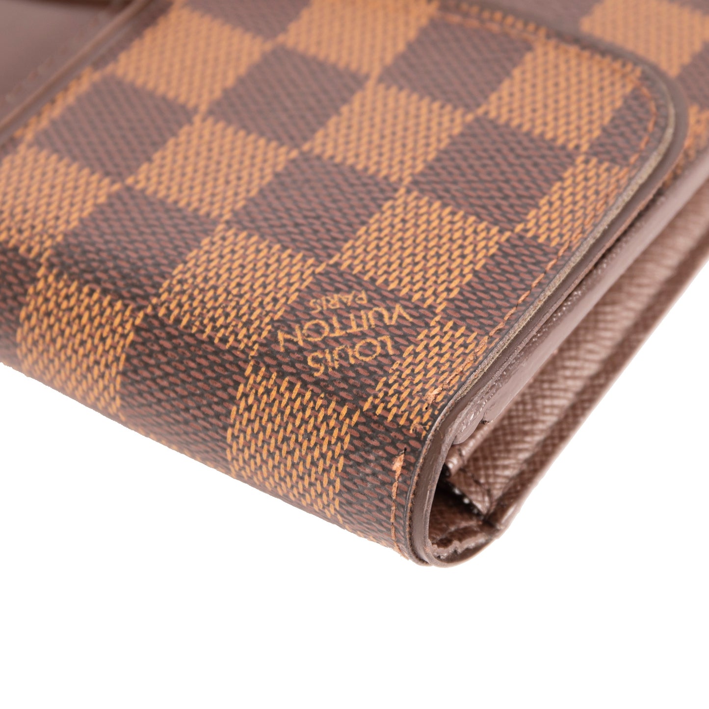 Louis Vuitton Damier Ebene Sistina Wallet