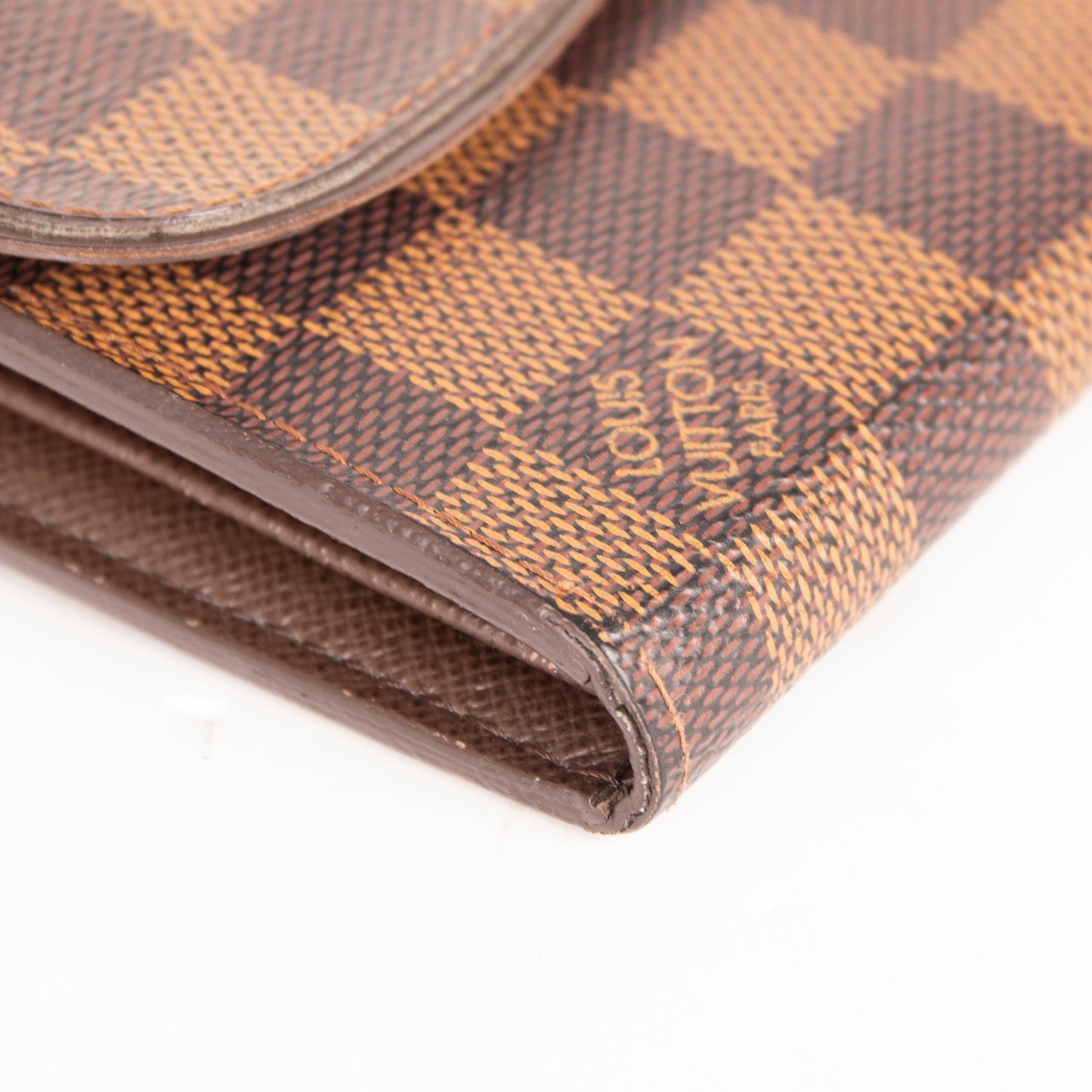 Louis Vuitton Damier Ebene Sistina Wallet