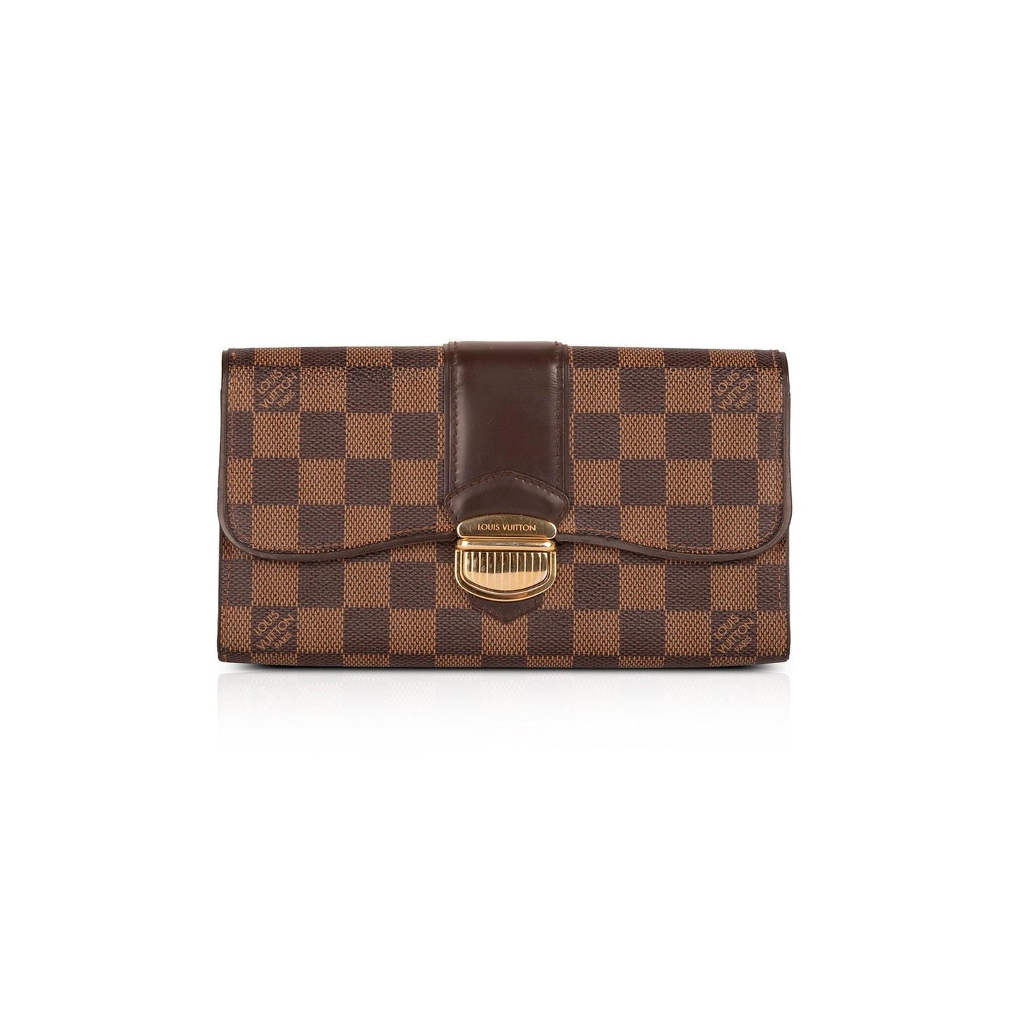 Louis Vuitton Damier Ebene Sistina Wallet