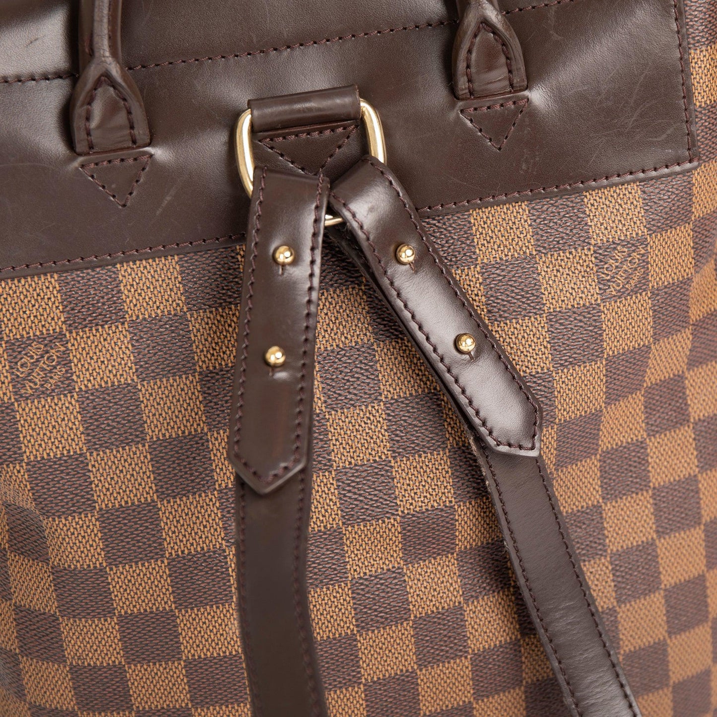 Louis Vuitton Damier Ebene Soho Backpack