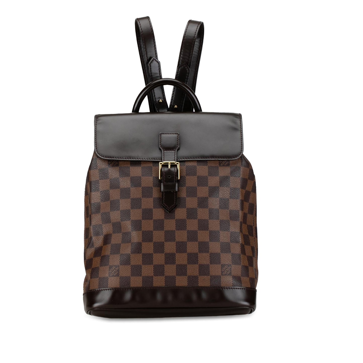 Louis Vuitton Damier Ebene Soho (SHG-S2Zr2W)