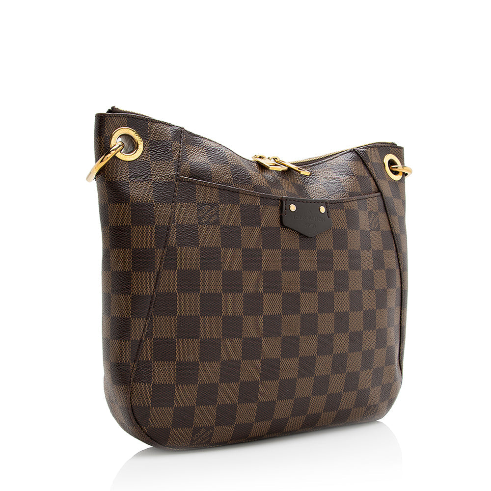 Louis Vuitton Damier Ebene South Bank Besace Shoulder Bag (SHF-21313)