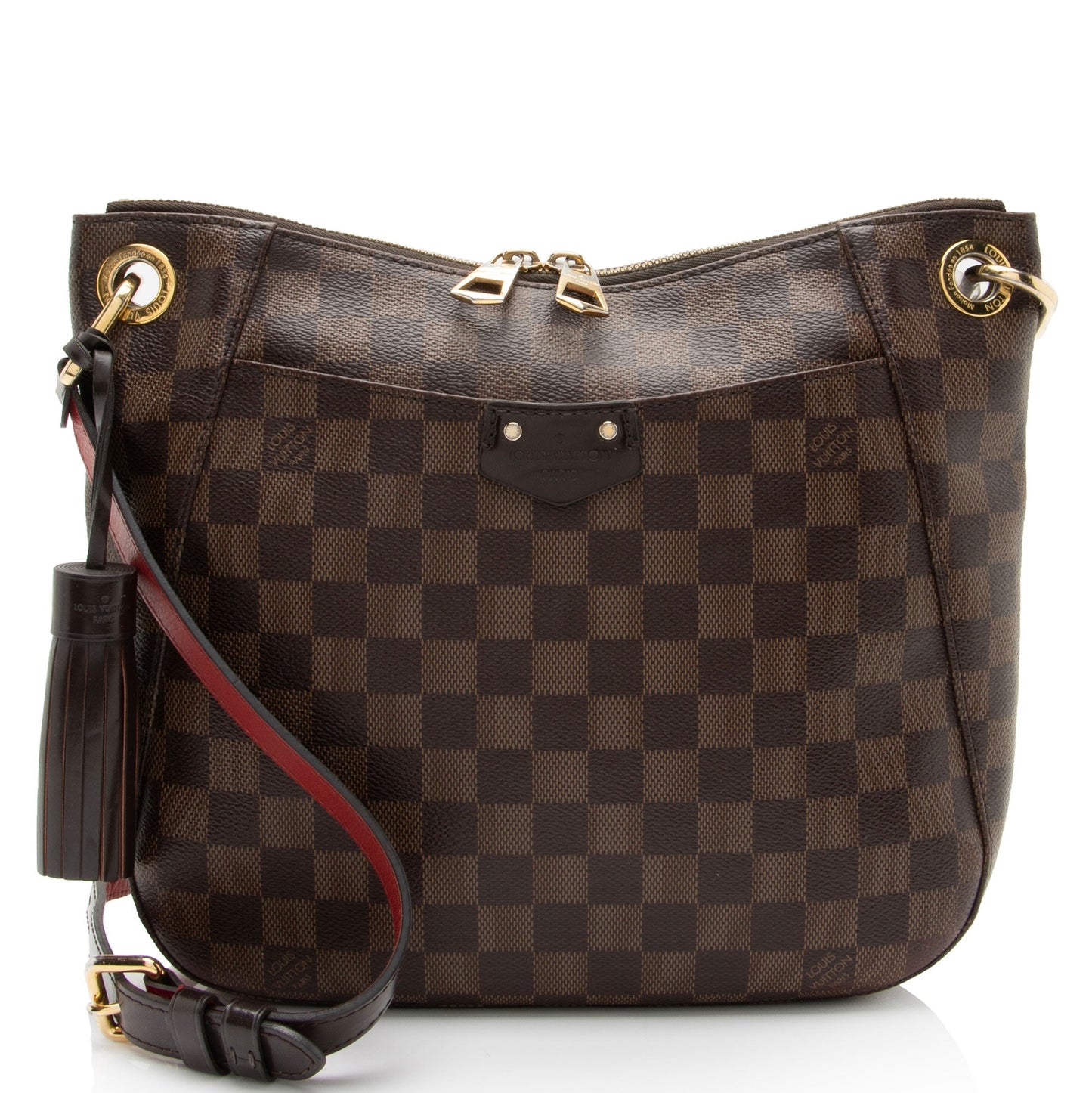 Louis Vuitton Damier Ebene South Bank Besace Shoulder Bag (SHF-LJpiH3)