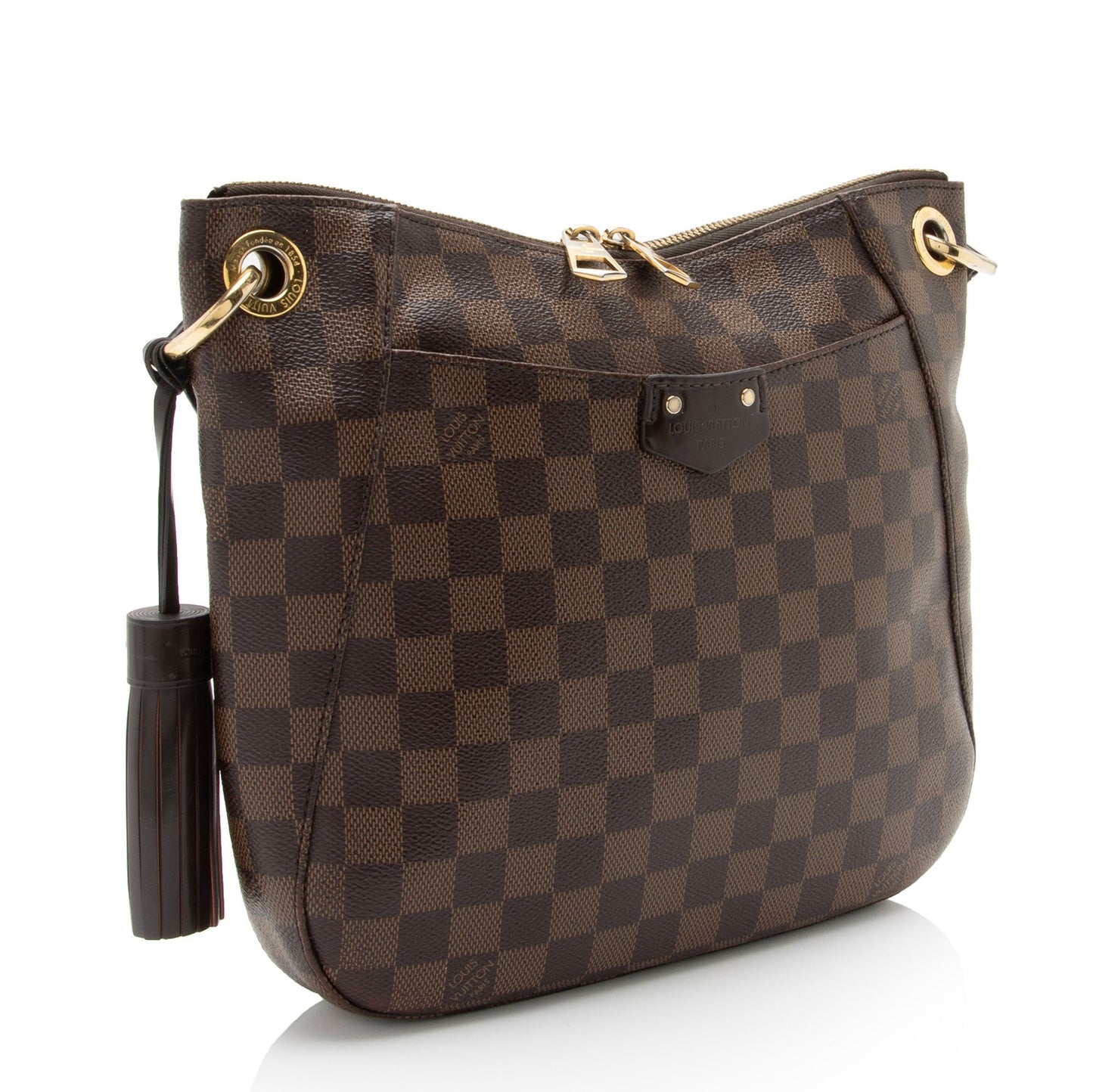 Louis Vuitton Damier Ebene South Bank Besace Shoulder Bag (SHF-LJpiH3)