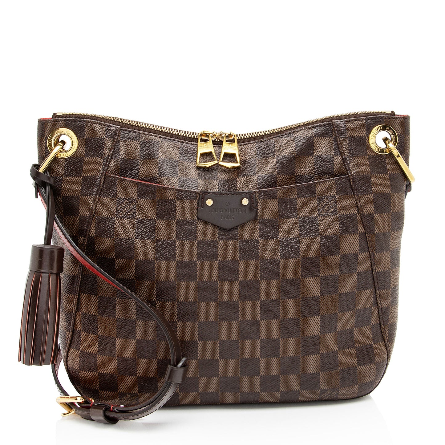 Louis Vuitton Damier Ebene South Bank Besace Shoulder Bag (SHF-hM1pts)