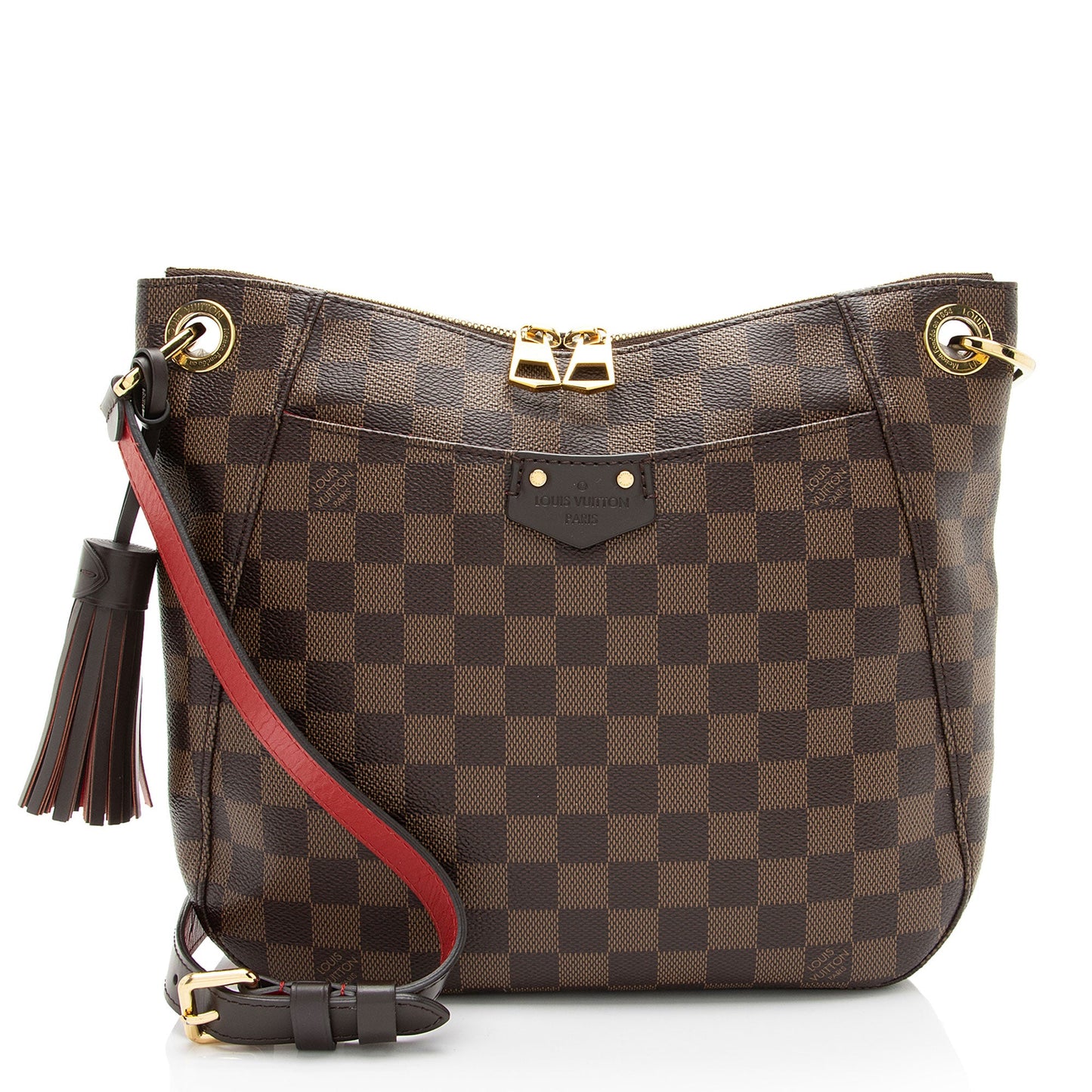 Louis Vuitton Damier Ebene South Bank Besace Shoulder Bag (SHF-uMxGQK)