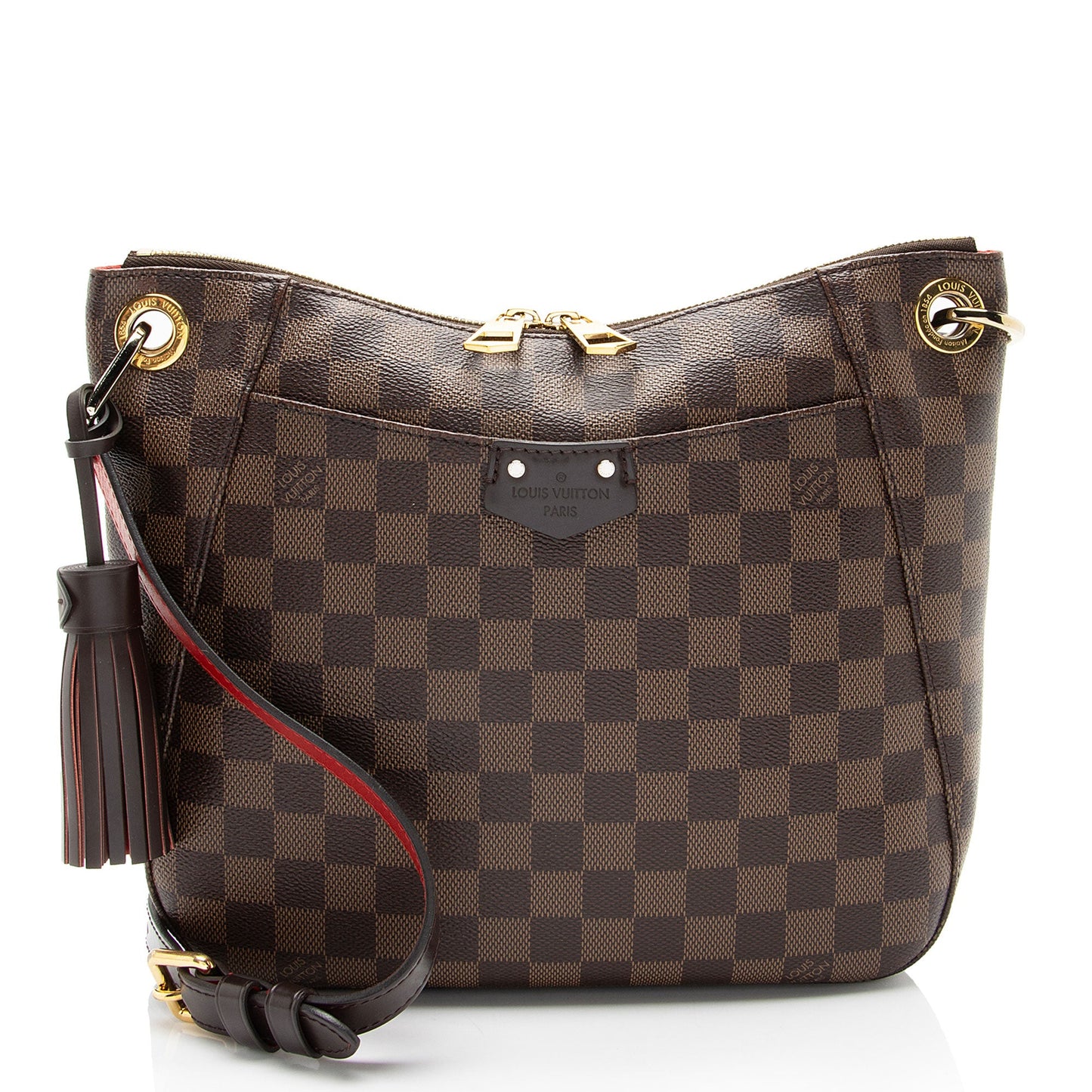 Louis Vuitton Damier Ebene South Bank Besace Shoulder Bag (SHF-hqeufh)