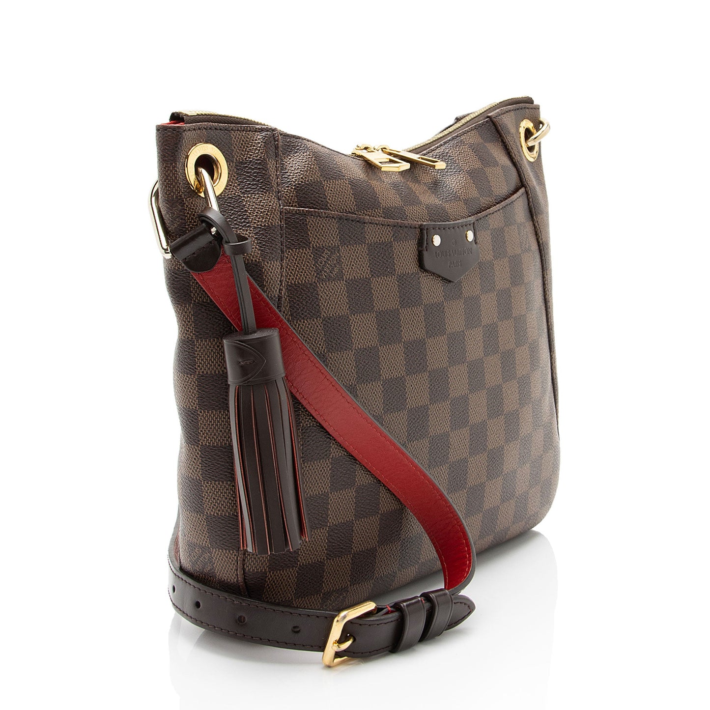 Louis Vuitton Damier Ebene South Bank Besace Shoulder Bag (SHF-hqeufh)