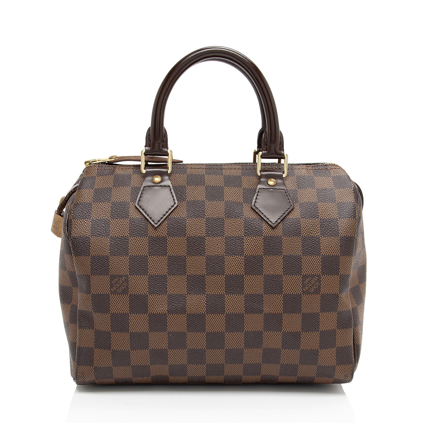 Louis Vuitton Damier Ebene Speedy 25 Satchel (SHF-pw53l4)