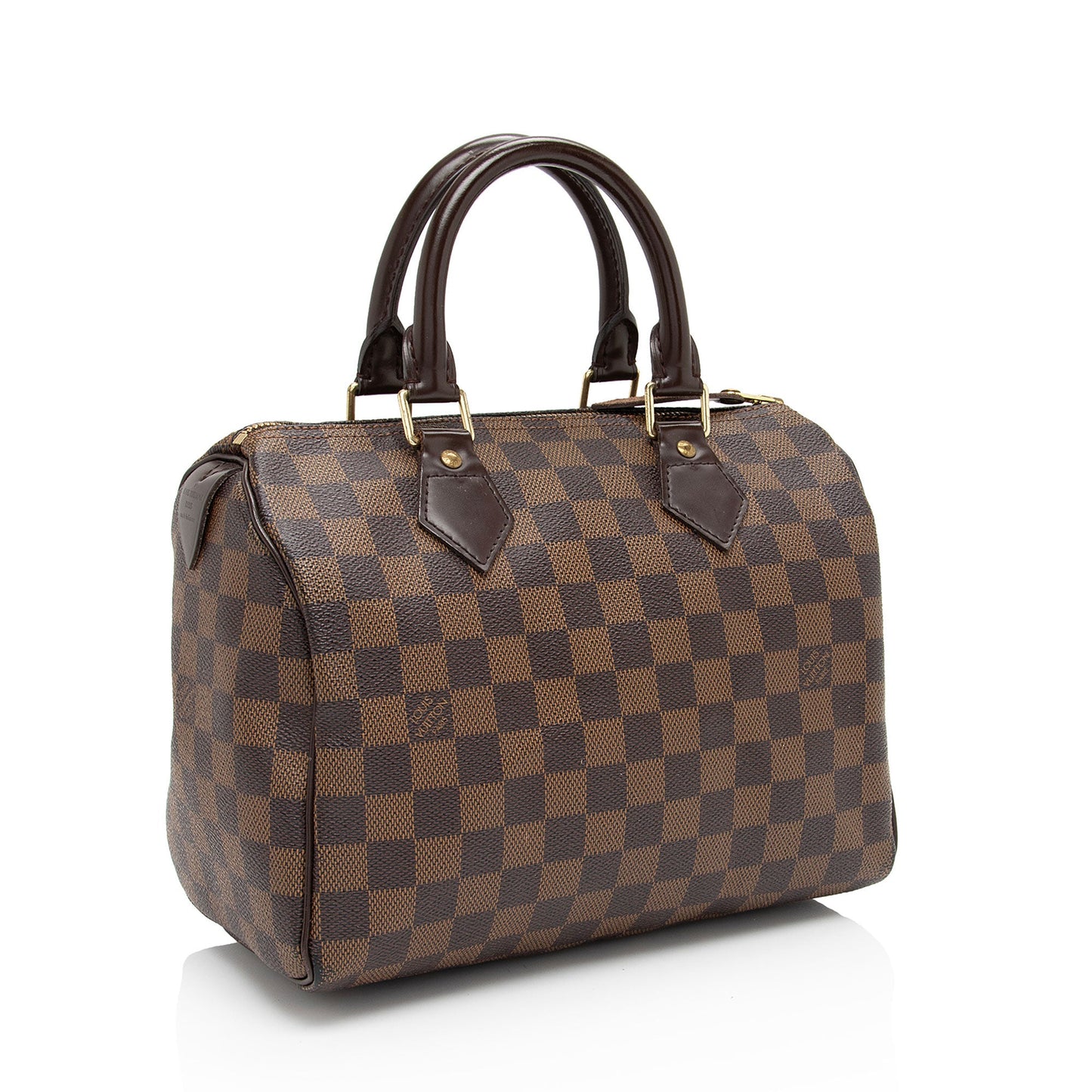 Louis Vuitton Damier Ebene Speedy 25 Satchel (SHF-pw53l4)