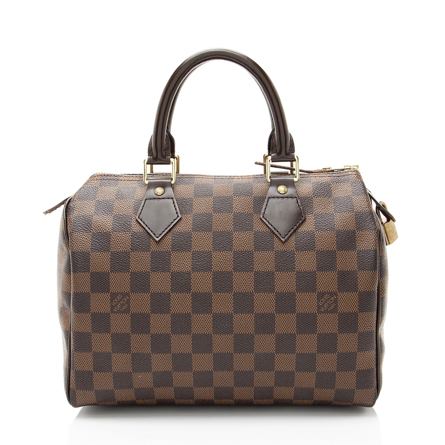 Louis Vuitton Damier Ebene Speedy 25 Satchel