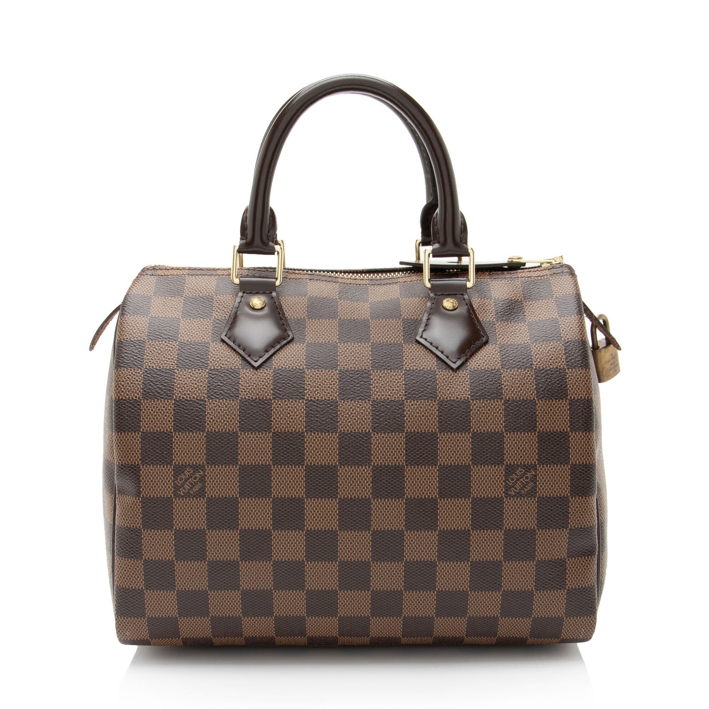Louis Vuitton Damier Ebene Speedy 25 Satchel