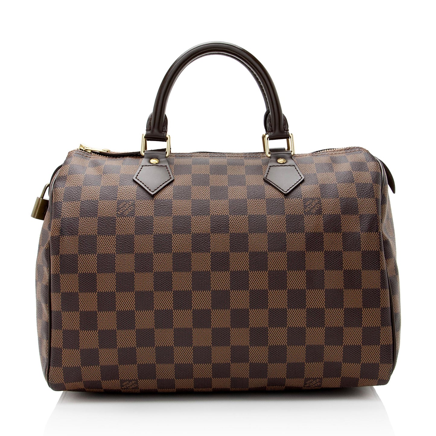 Louis Vuitton Damier Ebene Speedy 30 Satchel (SHF-22944)