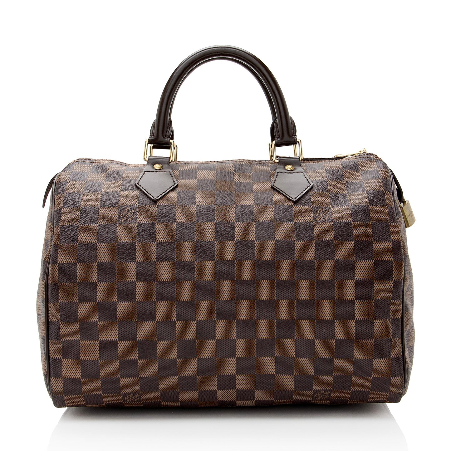 Louis Vuitton Damier Ebene Speedy 30 Satchel (SHF-22944)