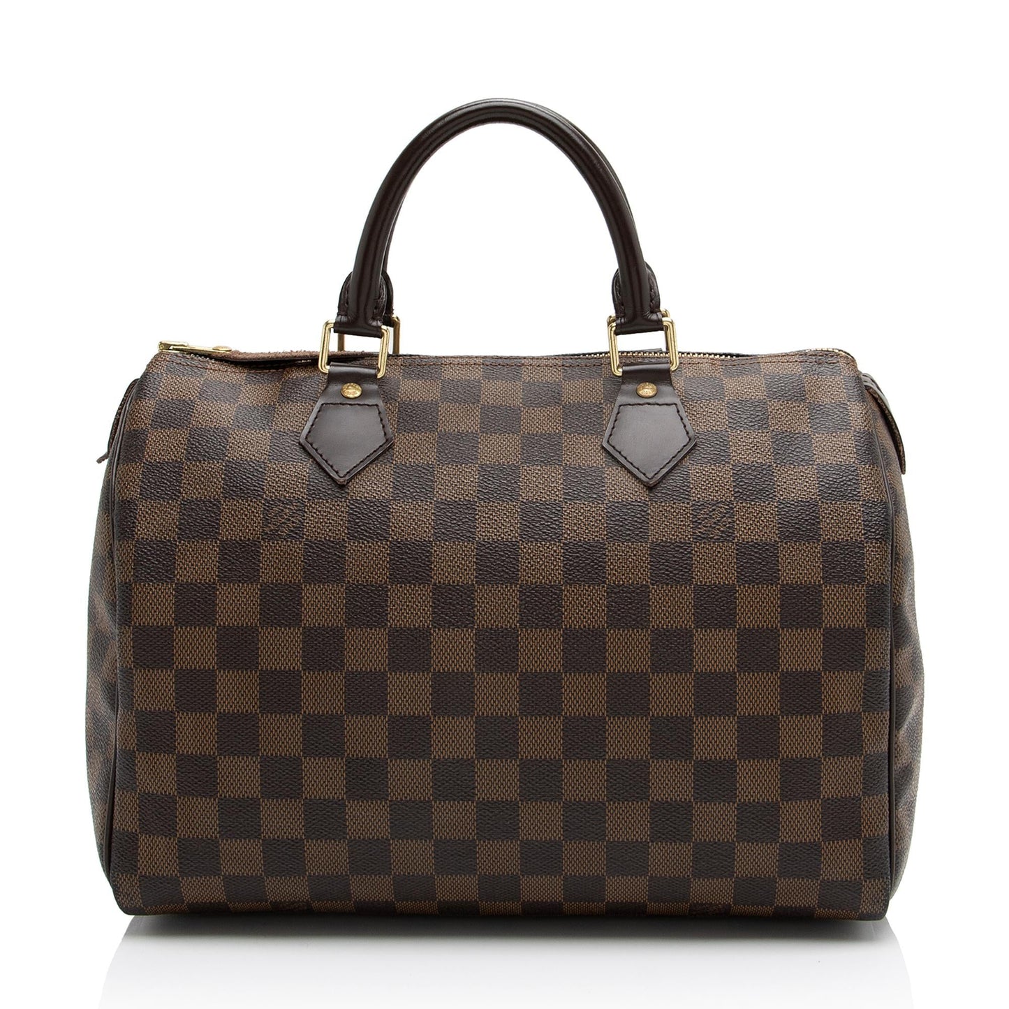 Louis Vuitton Damier Ebene Speedy 30 Satchel (SHF-23071)