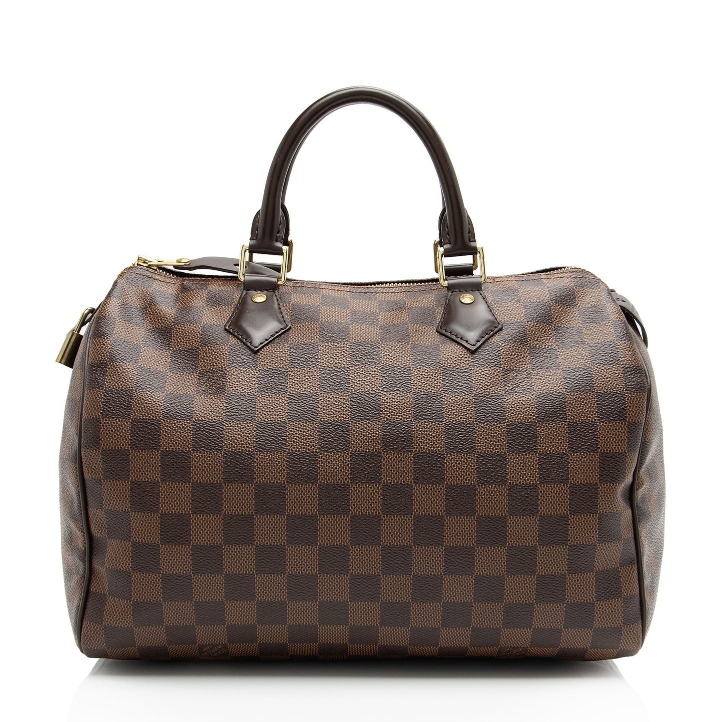 Louis Vuitton Damier Ebene Speedy 30 Satchel (SHF-5qSy2b)