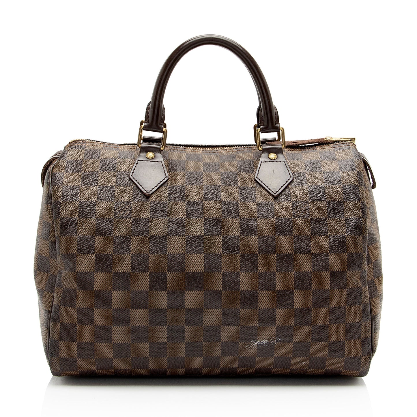 Louis Vuitton Damier Ebene Speedy 30 Satchel (SHF-yrMtsc)