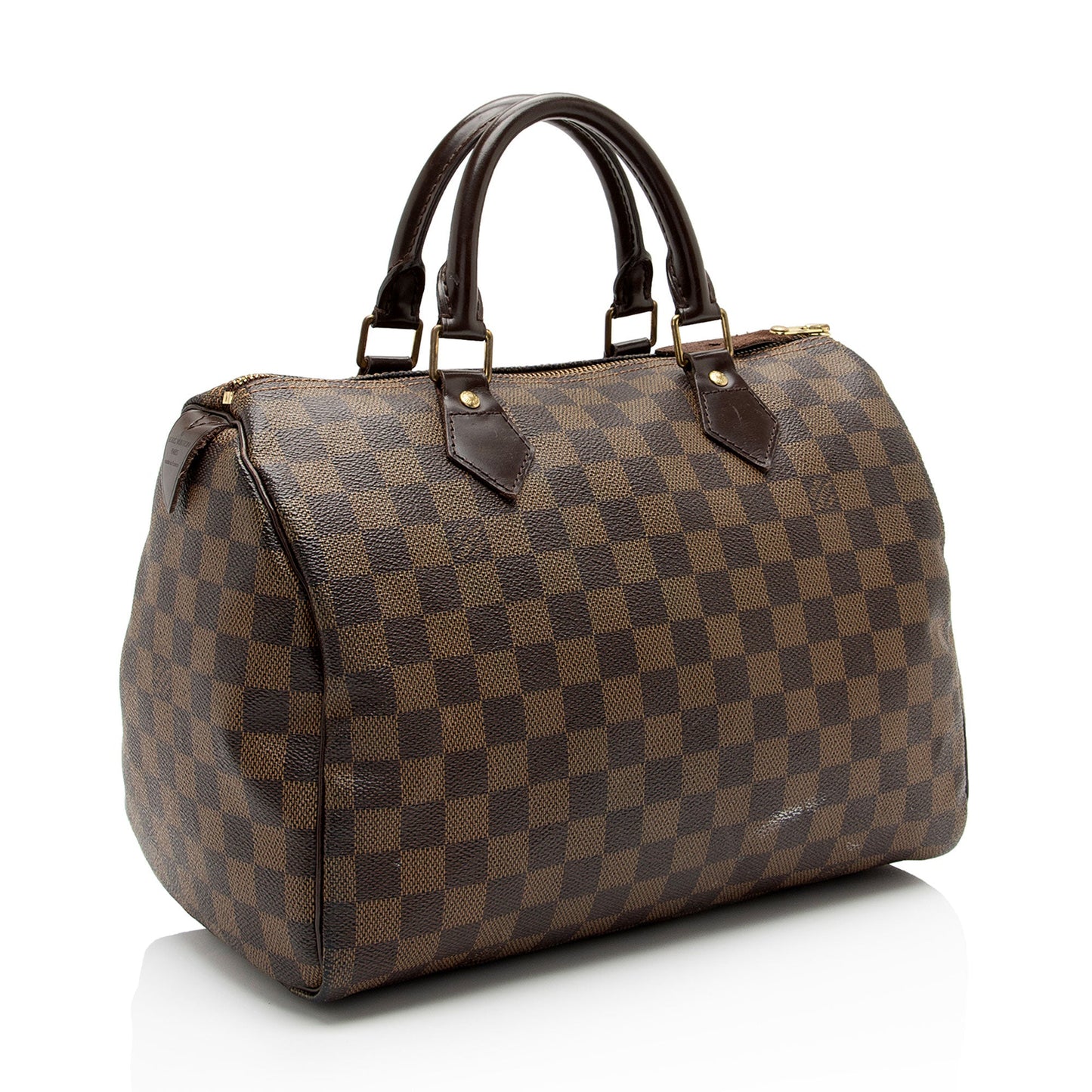 Louis Vuitton Damier Ebene Speedy 30 Satchel (SHF-yrMtsc)
