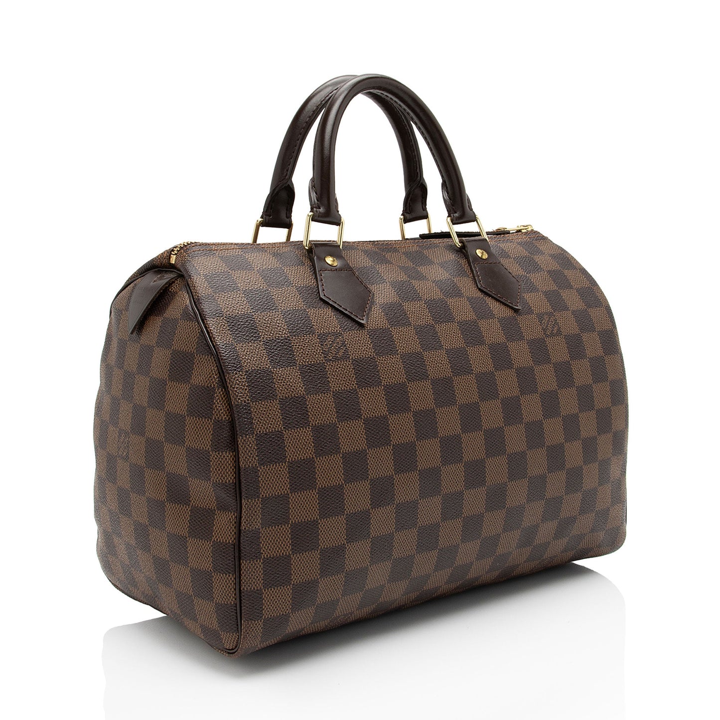 Louis Vuitton Damier Ebene Speedy 30 Satchel (SHF-6Nm8yp)