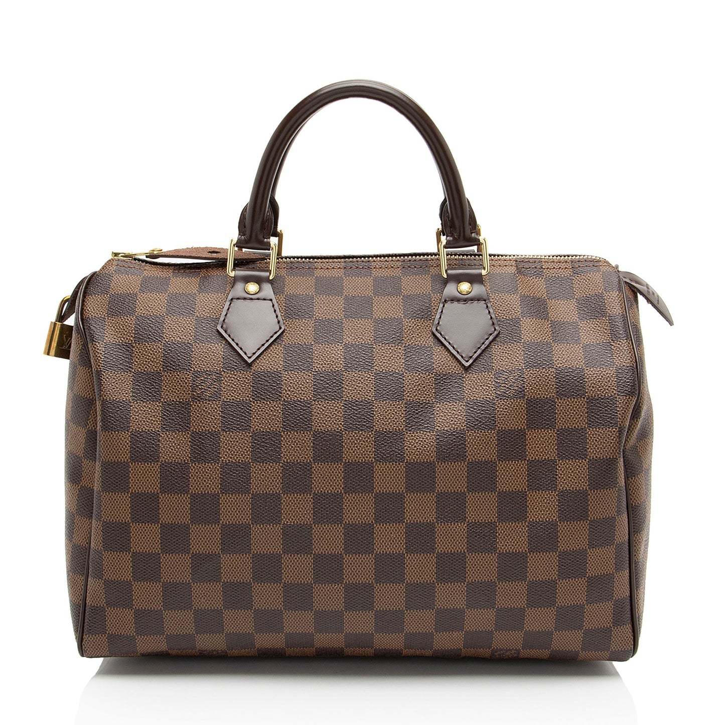 Louis Vuitton Damier Ebene Speedy 30 Satchel