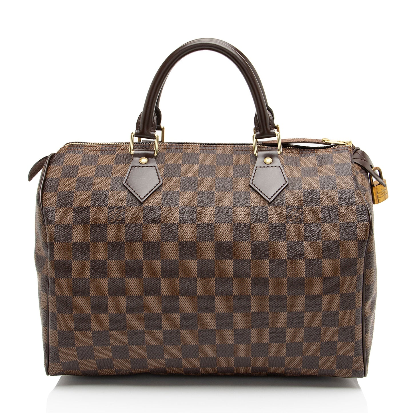 Louis Vuitton Damier Ebene Speedy 30 Satchel