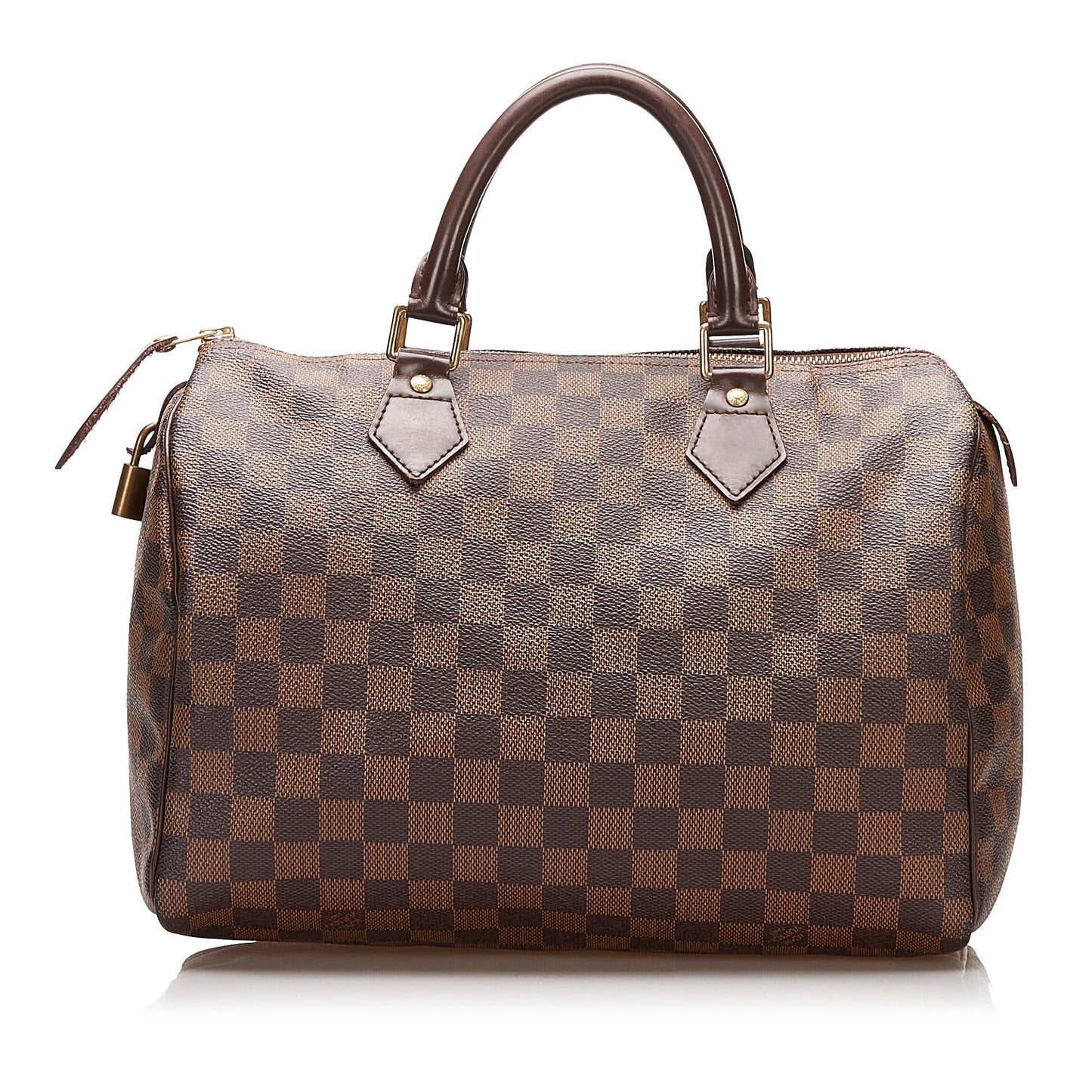 Louis Vuitton Damier Ebene Speedy 30 (SHG-35476)