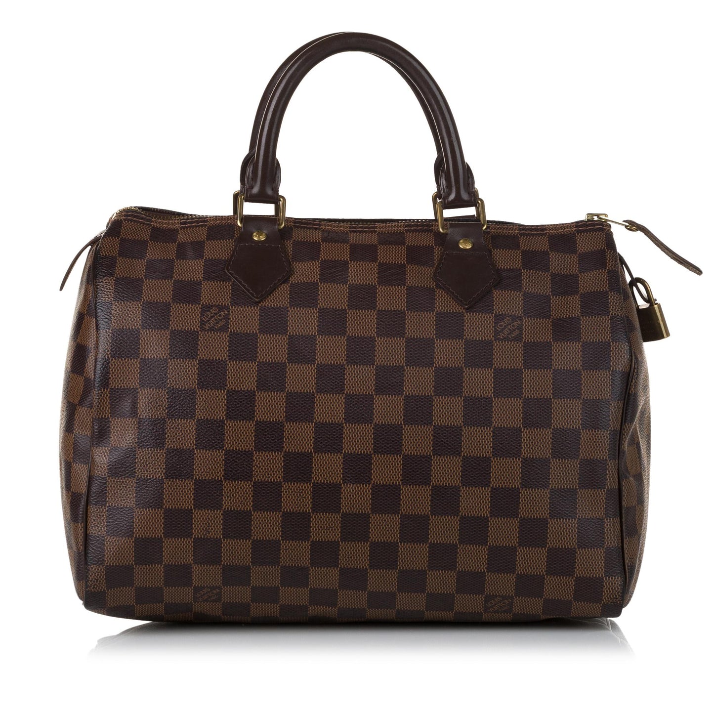Louis Vuitton Damier Ebene Speedy 30 (SHG-35537)