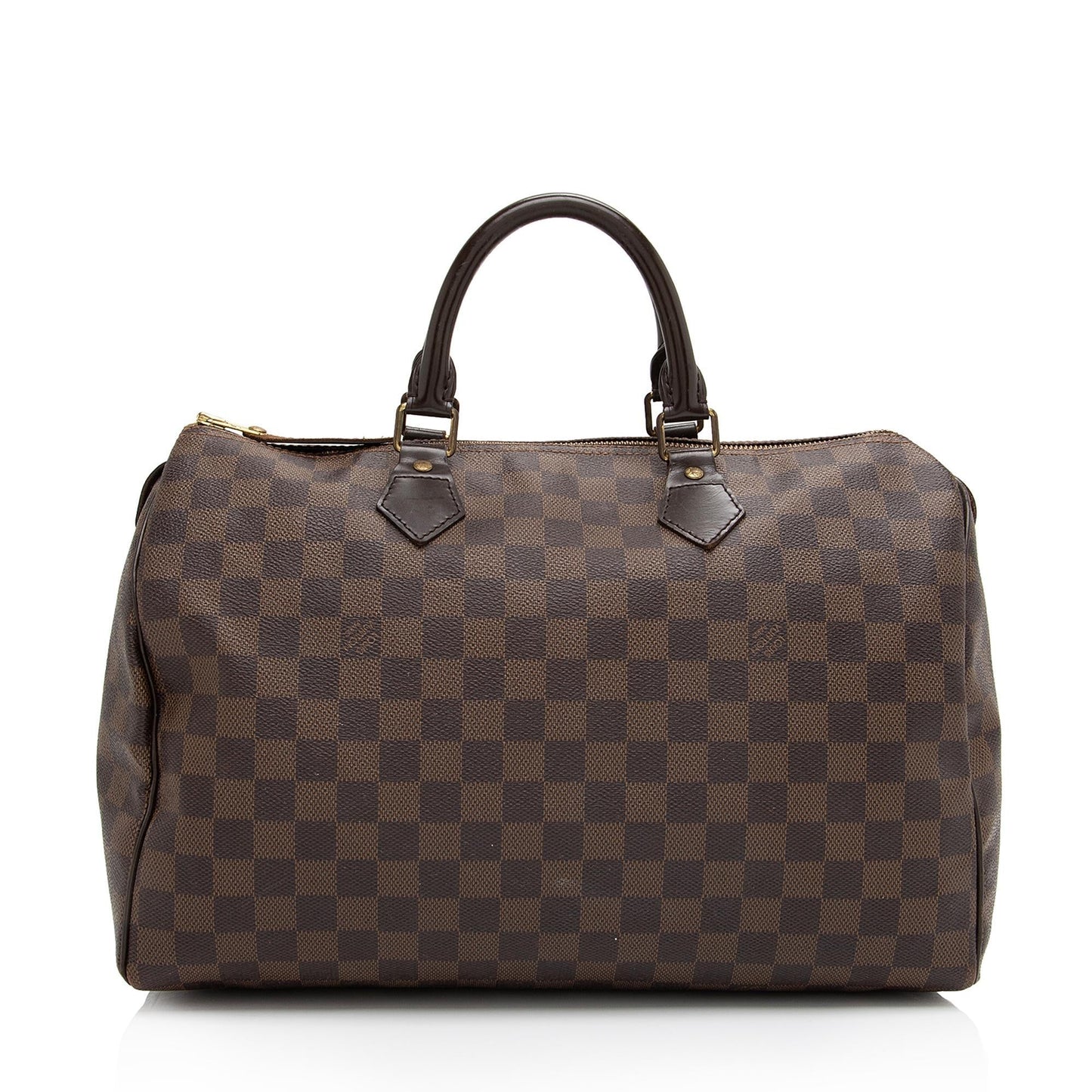 Louis Vuitton Damier Ebene Speedy 35 Satchel (SHF-Jmeppd)