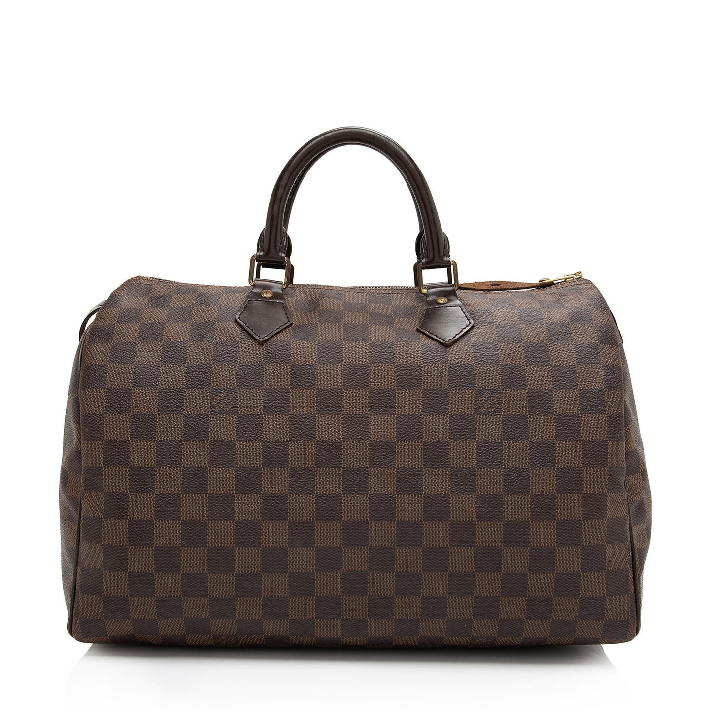 Louis Vuitton Damier Ebene Speedy 35 Satchel (SHF-Jmeppd)