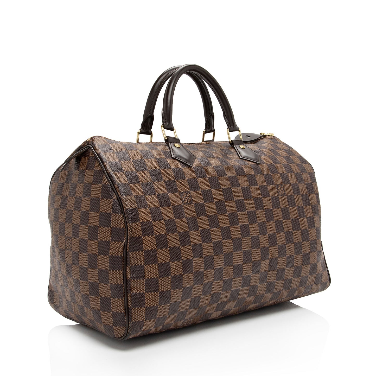 Louis Vuitton Damier Ebene Speedy 35 Satchel (SHF-gtaJsL)