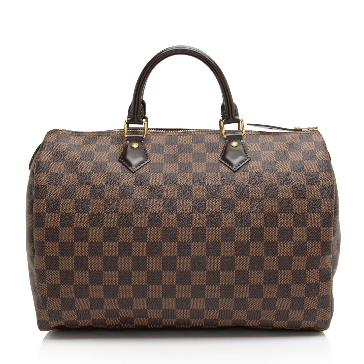 Louis Vuitton Damier Ebene Speedy 35 Satchel