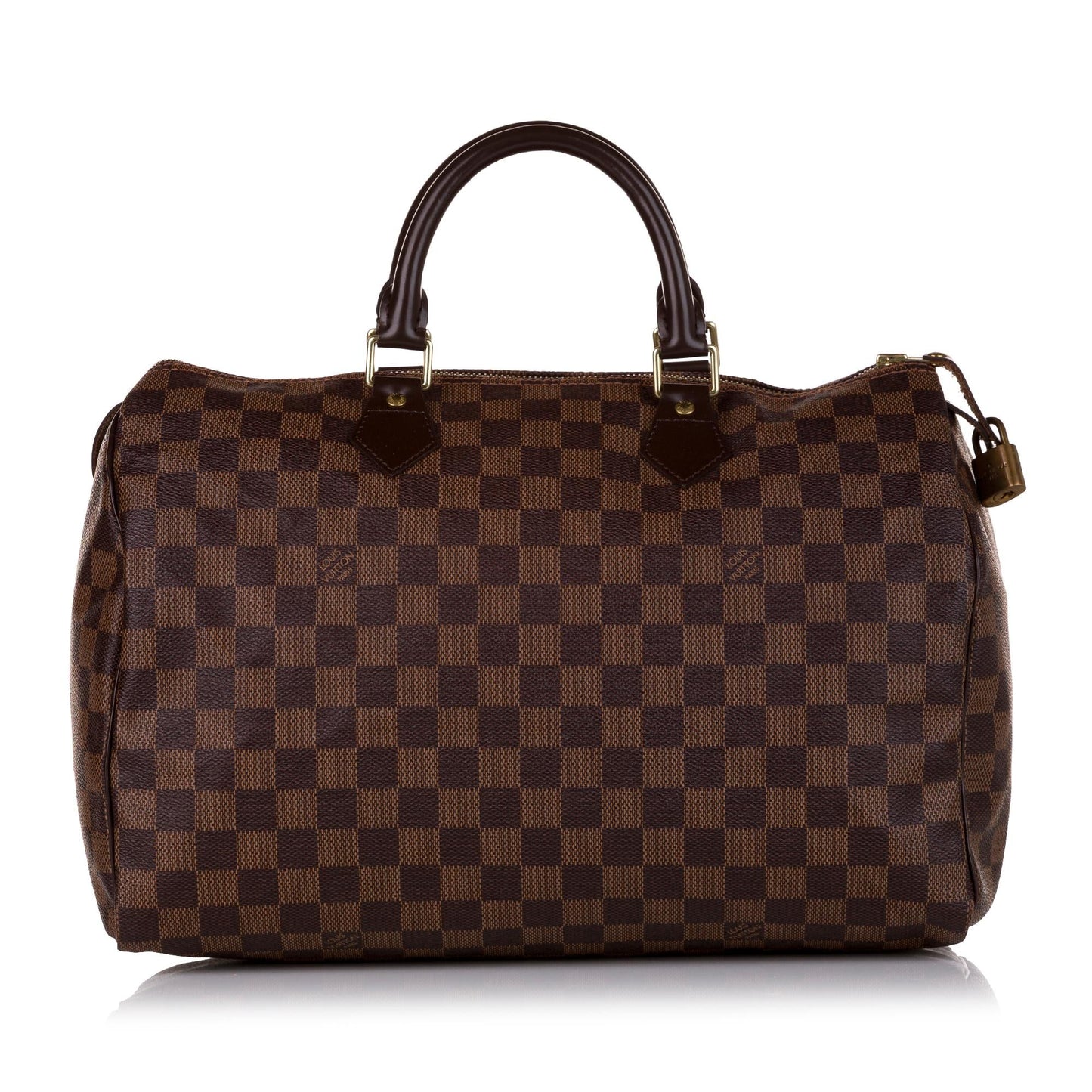 Louis Vuitton Damier Ebene Speedy 35 (SHG-35200)