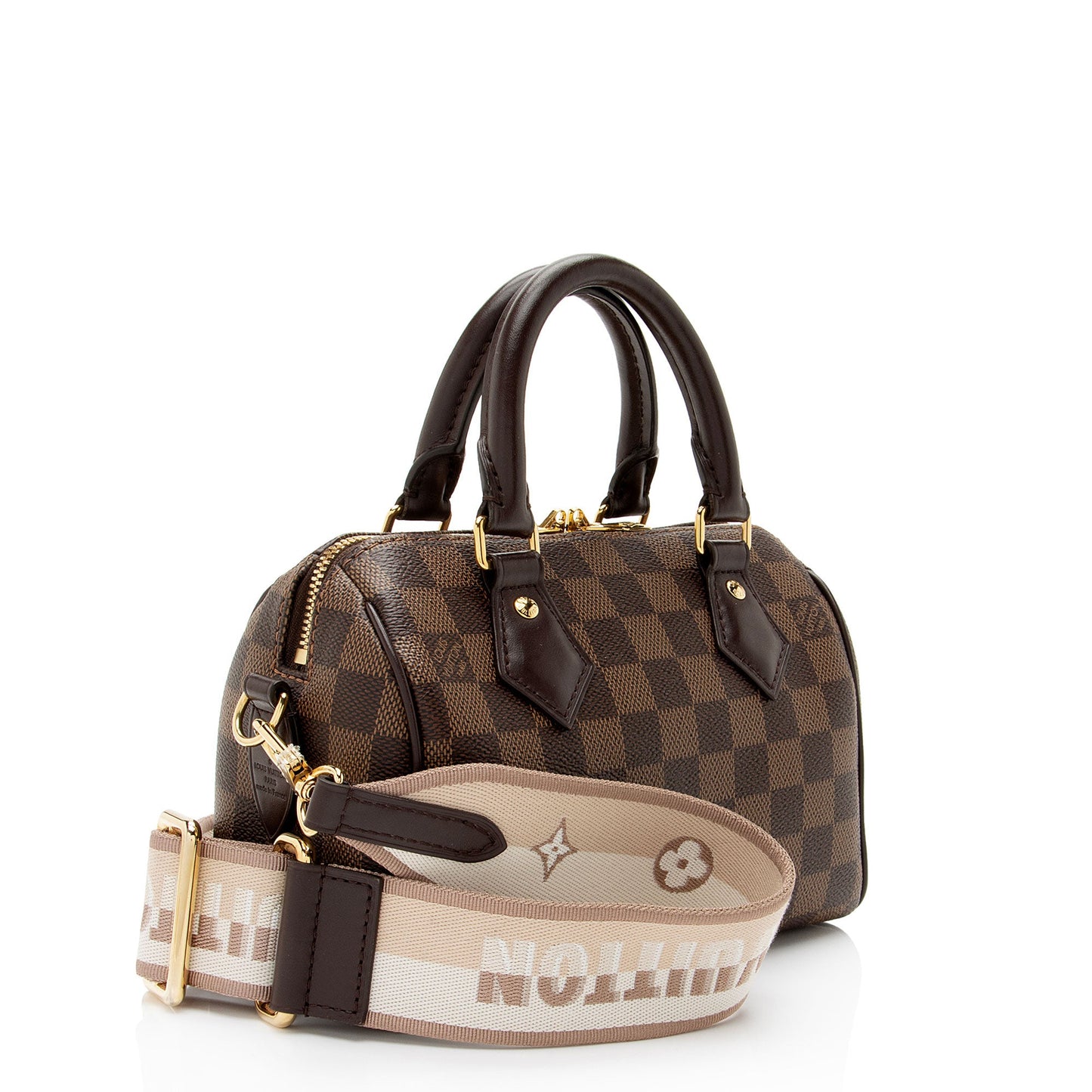 Louis Vuitton Damier Ebene Speedy Bandouliere 20 Satchel
