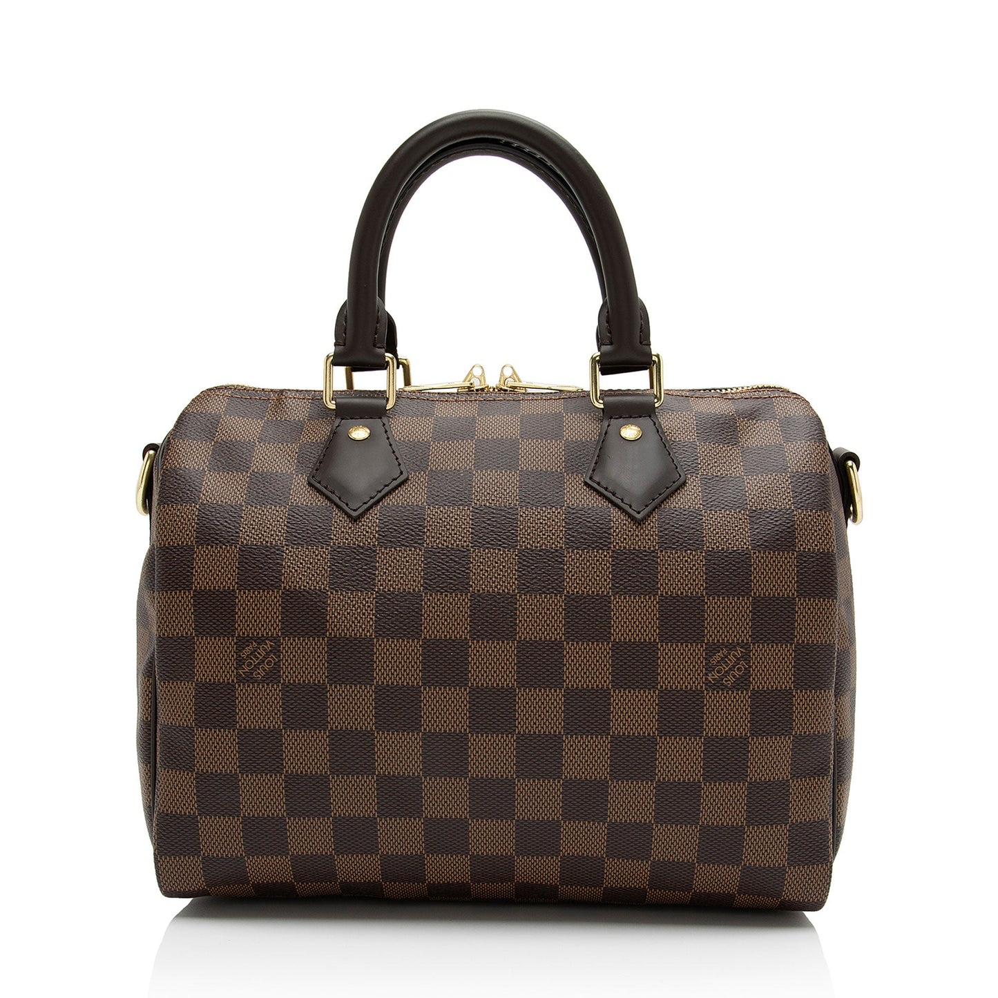 Louis Vuitton Damier Ebene Speedy Bandouliere 25 Satchel (SHF-G4jOep)