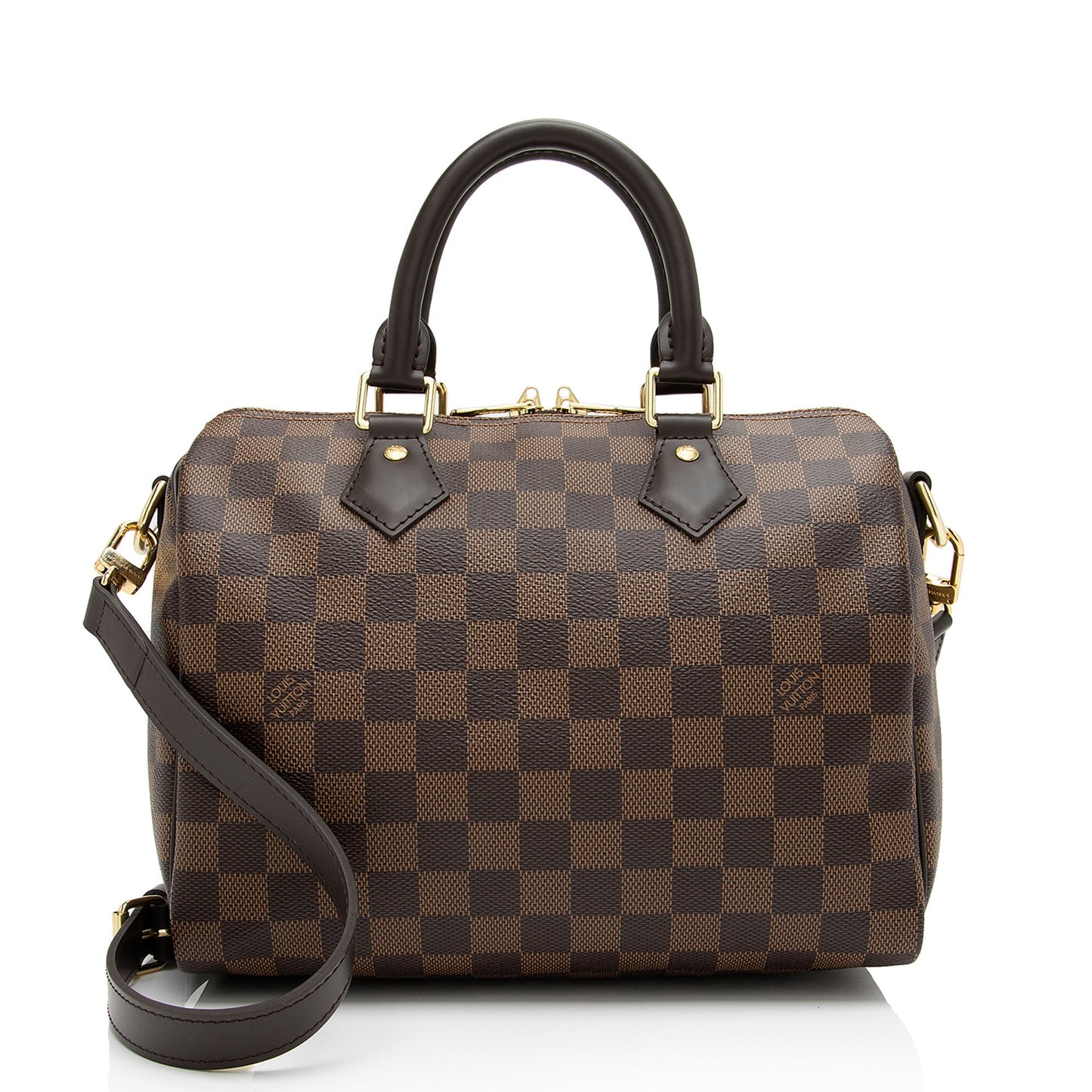 Louis Vuitton Damier Ebene Speedy Bandouliere 25 Satchel (SHF-G4jOep)