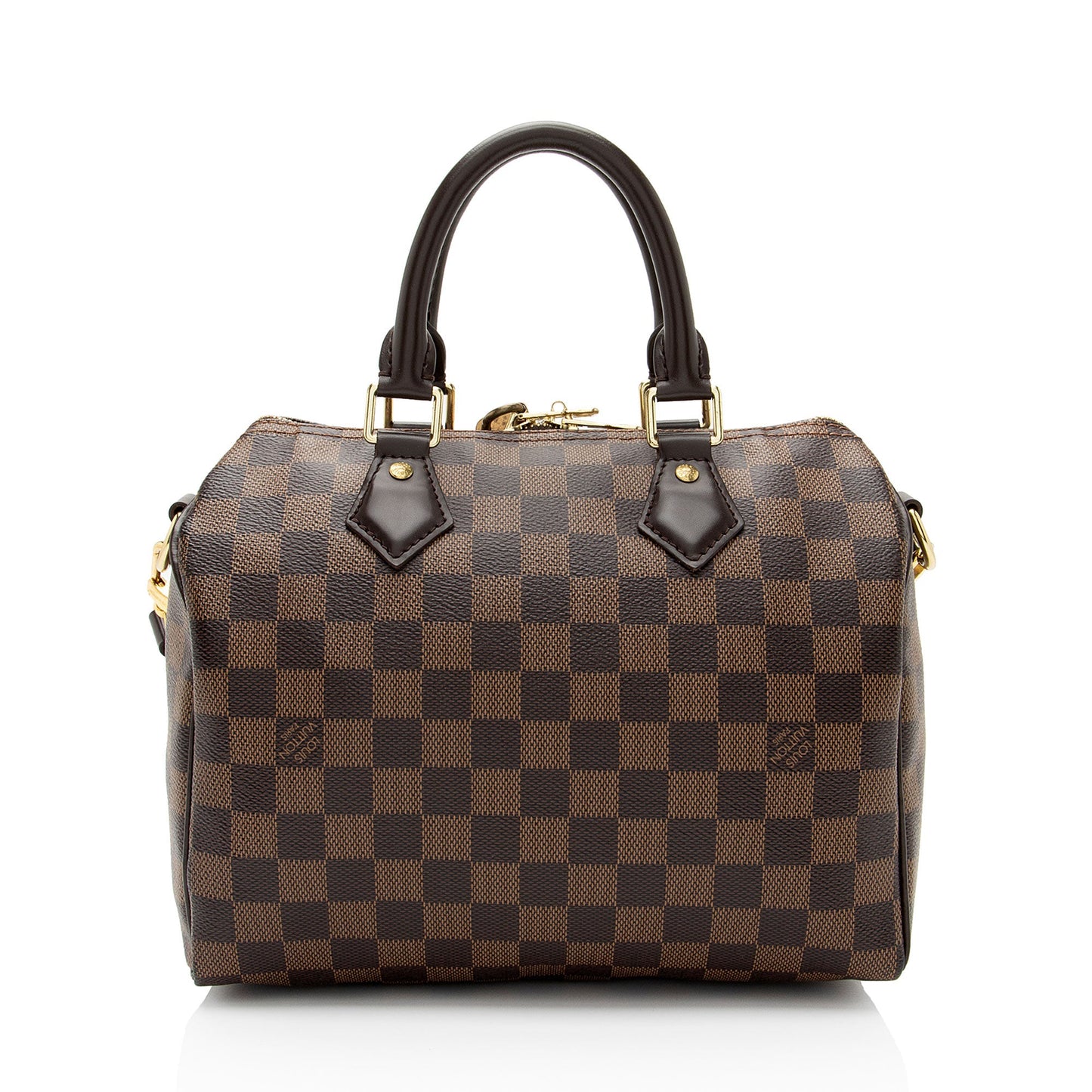 Louis Vuitton Damier Ebene Speedy Bandouliere 25 Satchel (SHF-aQCgD5)