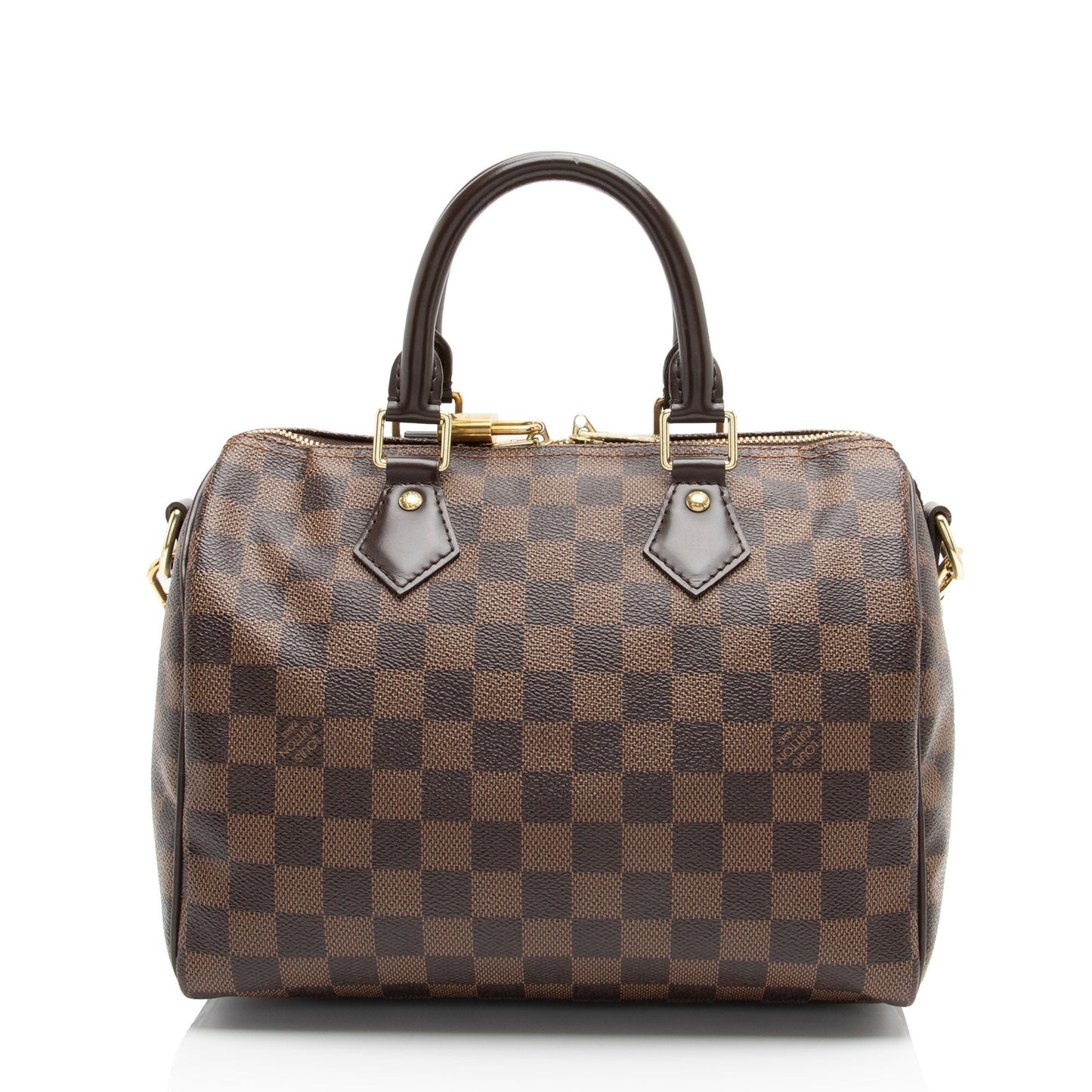 Louis Vuitton Damier Ebene Speedy Bandouliere 25 Satchel (SHF-civ3a7)